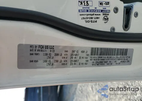 2019 Jeep Compass Latitude from USA, damaged, VIN 3C4NJDBB8KT760837